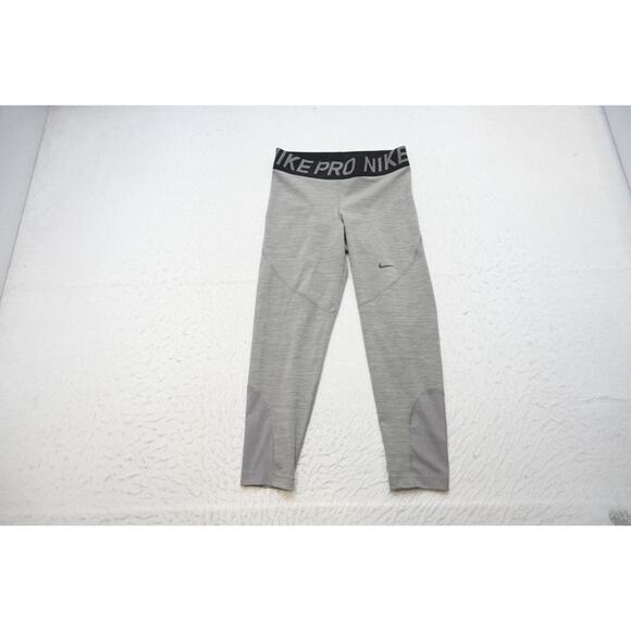 Nike Pro Leggings Dri Fit Athletic Yoga Compression Womens Sz Medium - Picture 2 of 7